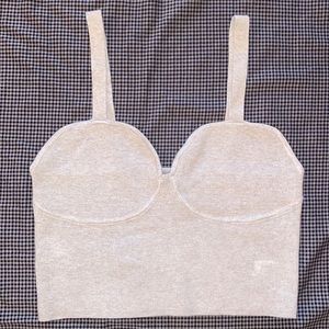 H&M Knit Bralette Style Tank Top